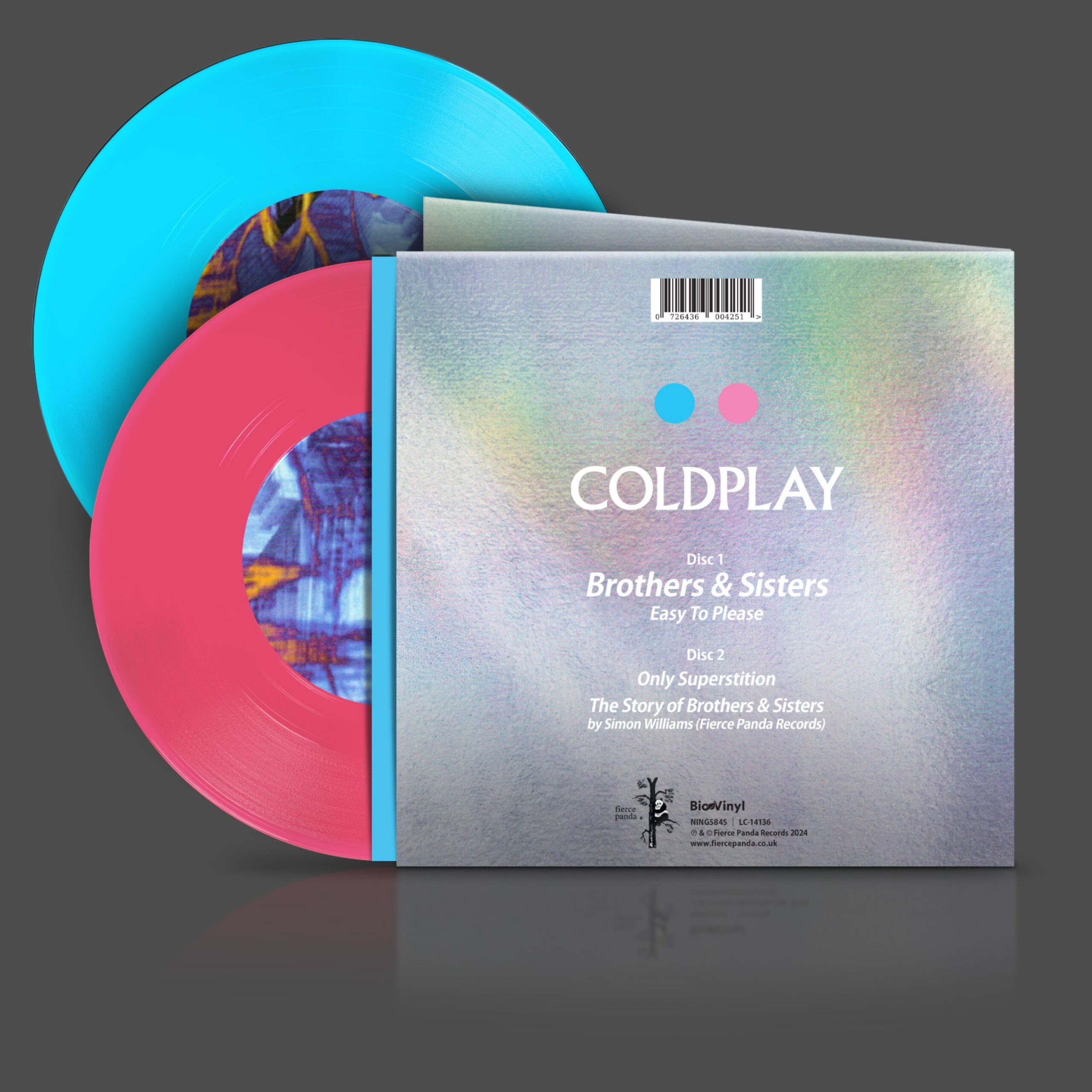 Coldplay 'Brothers & Sisters' 25th anniversary vinyl