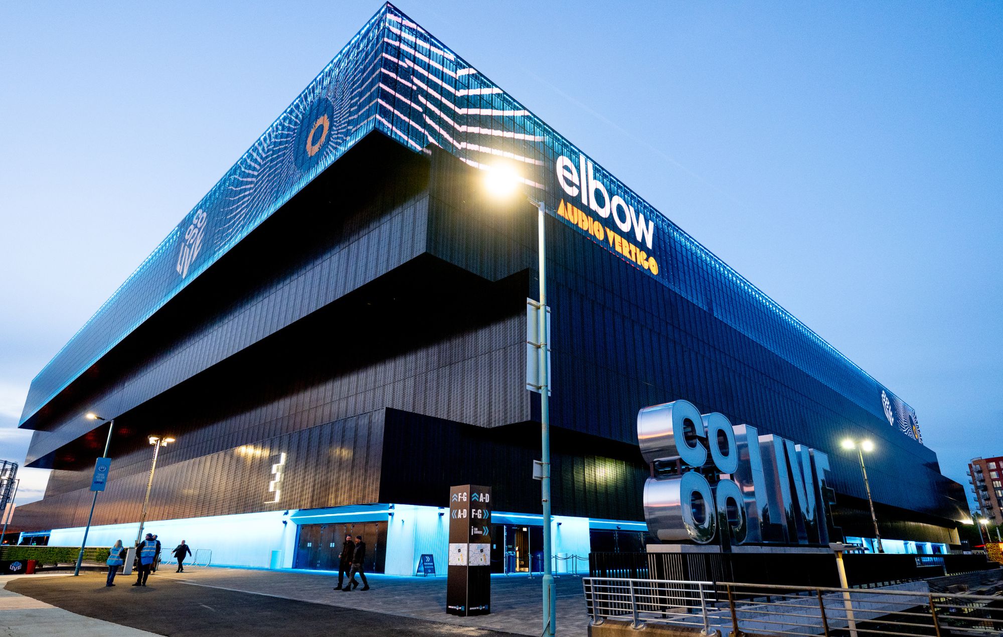 A general view of the Co-op Live arena as Elbow performs the inaugural live show at Co-op Live on May 14, 2024 in Manchester, England.