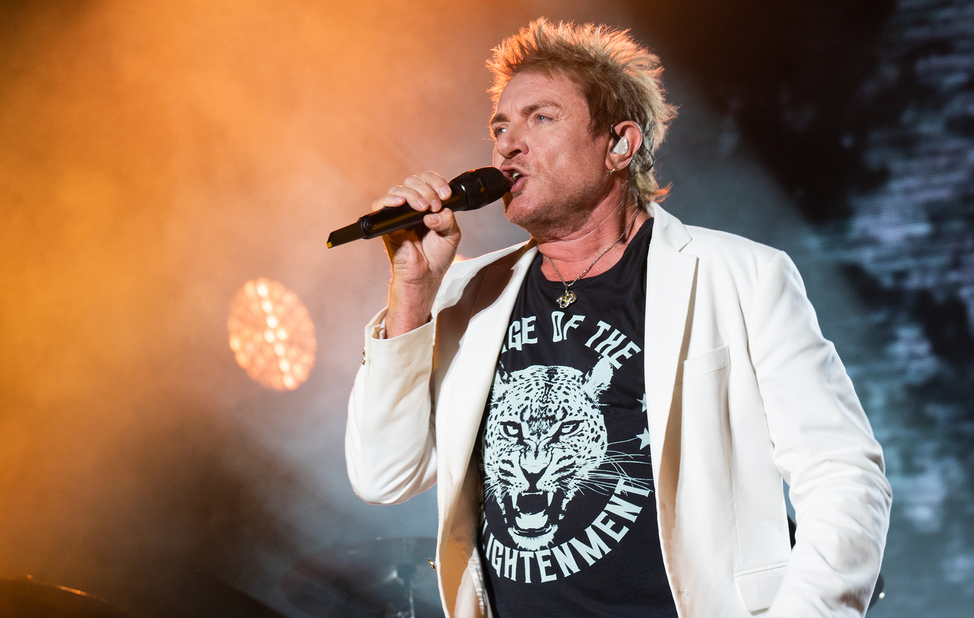 Simon Le Bon of Duran Duran. Credit: Jim Bennett/FilmMagic