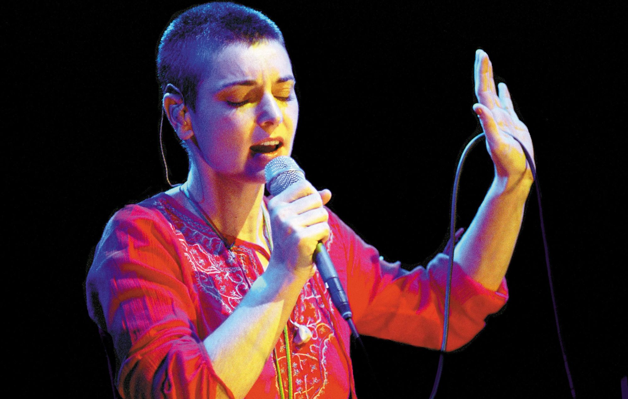 Sinead O'Connor performs onstage