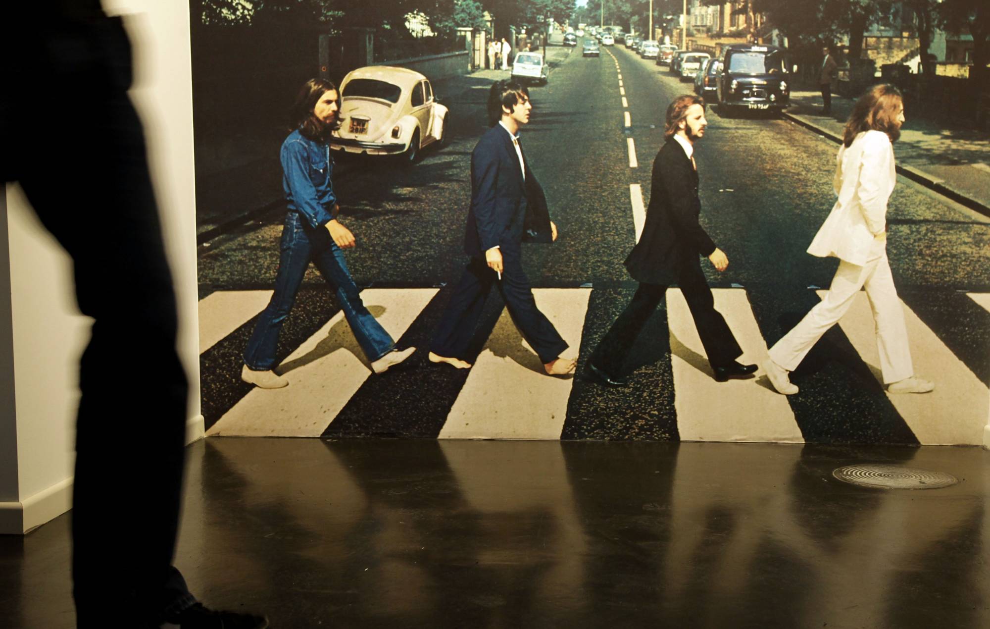 A general view of the 'Abbey Road Studio' room is seen at the Beatlemania exhibition on May 28, 2009 in Hamburg, Germany. (Photo by Krafft Angerer/Getty Images)