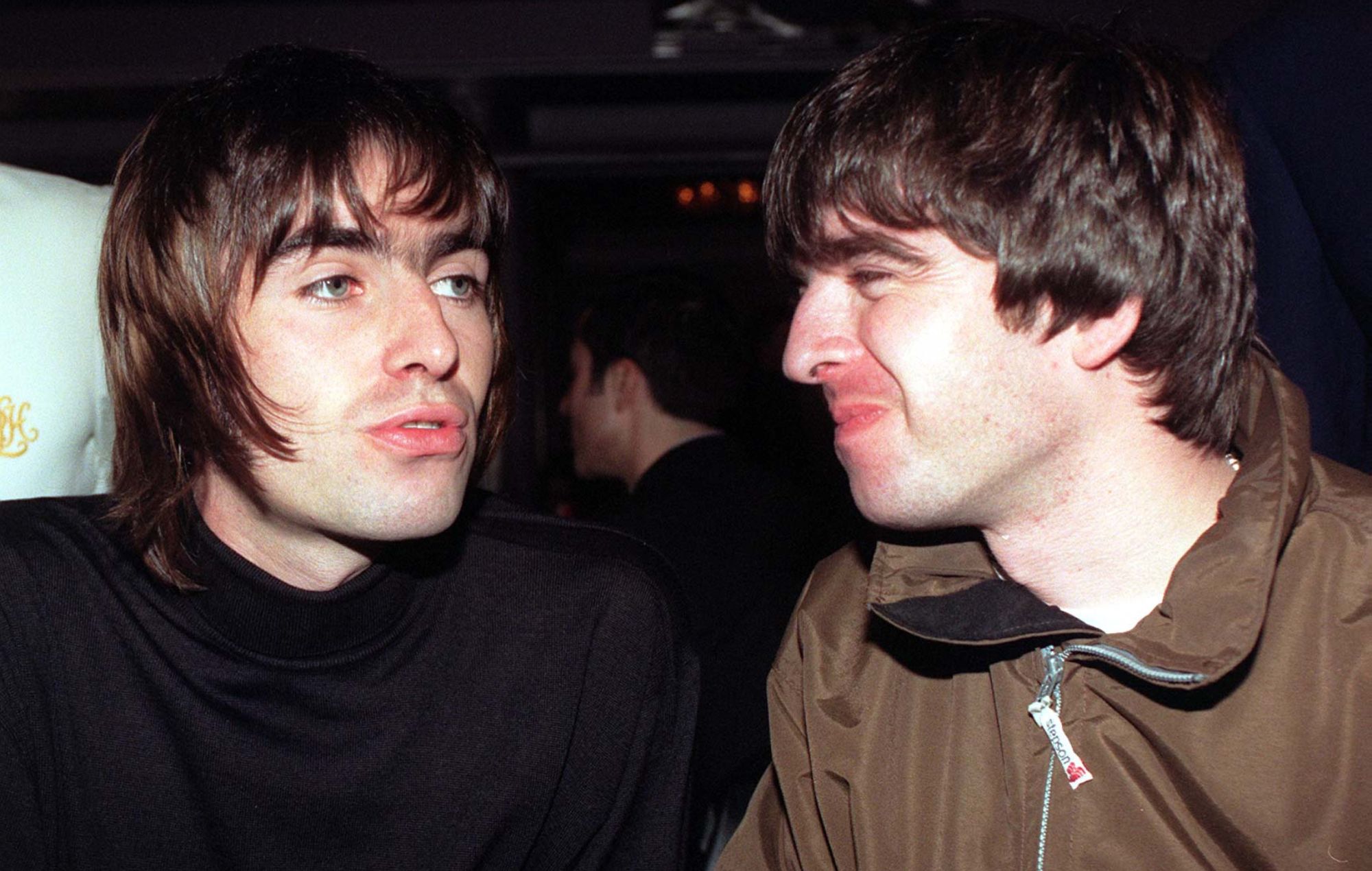 Liam and Noel Gallagher of Oasis