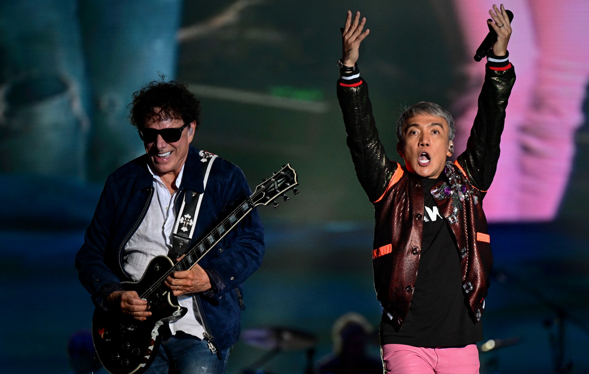 Journey perform at Rock In Rio 2024