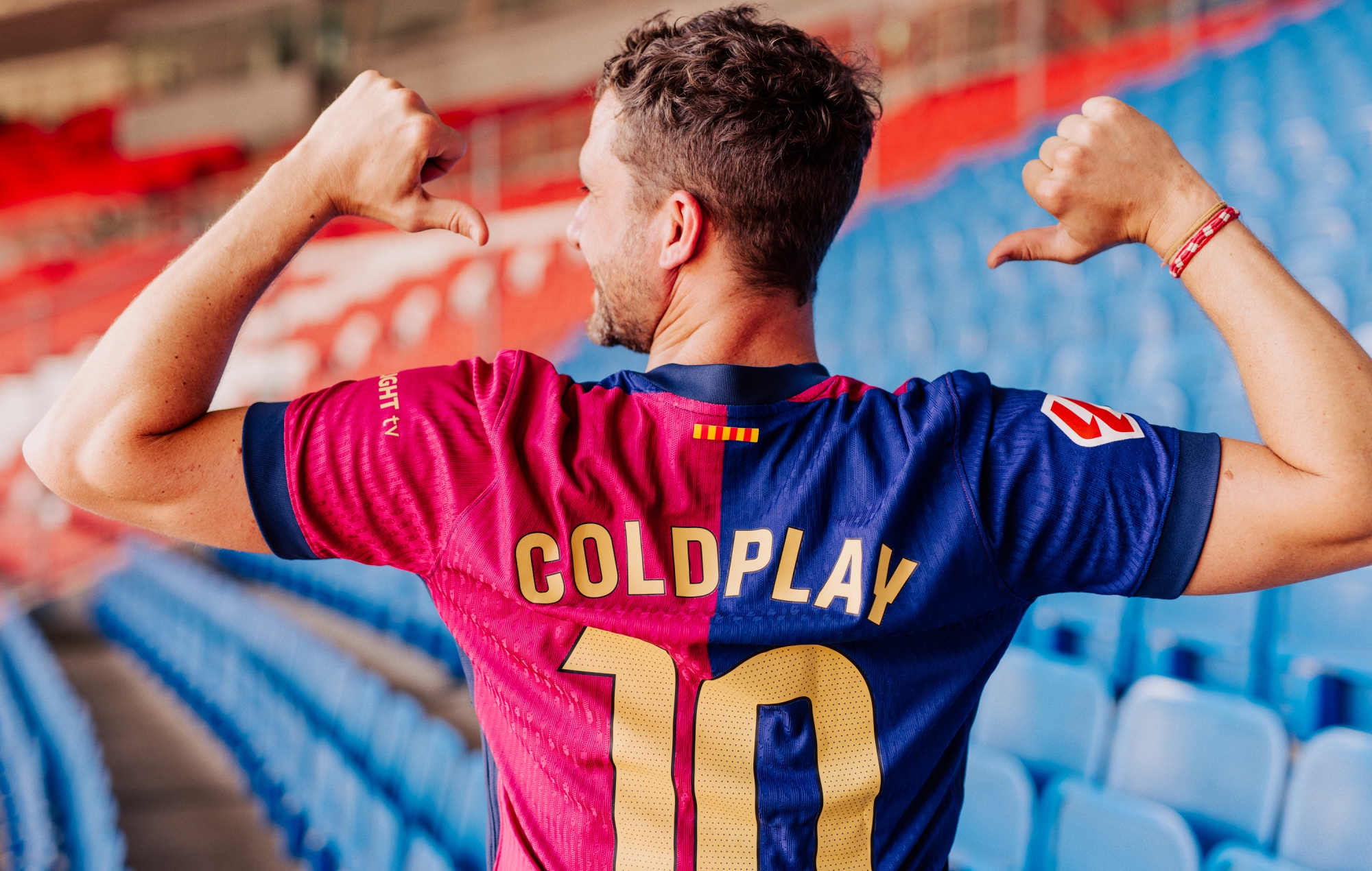 Coldplay x Spotify x FC Barcelona design (Credit: Press)