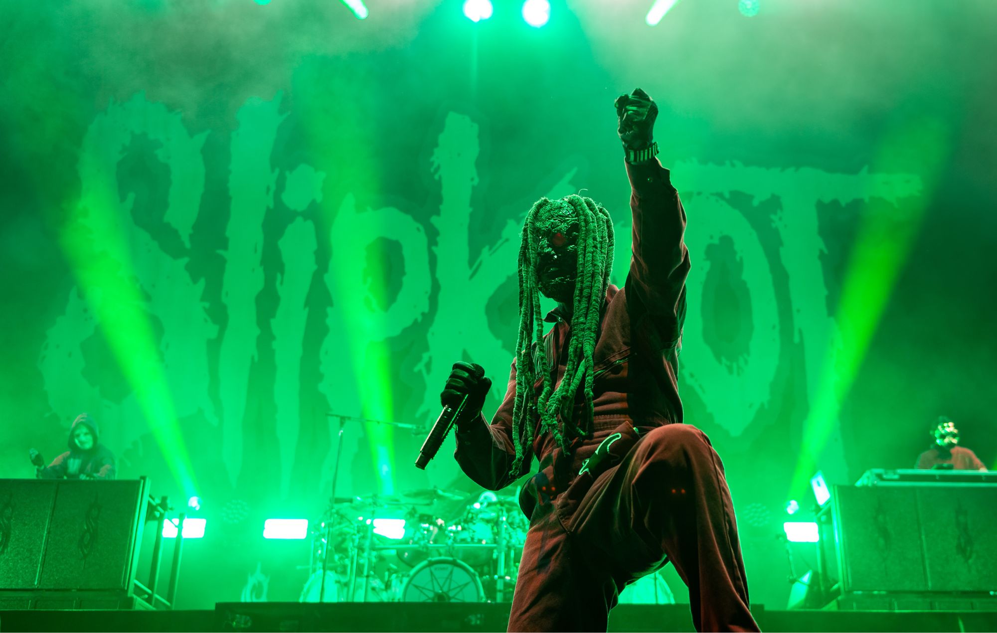 Corey Taylor of Slipknot performs at The O2 Arena, London, on December 20, 2024.