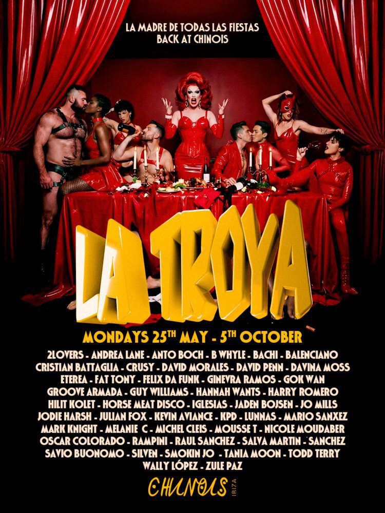 La Troya Chinois Ibiza 2026