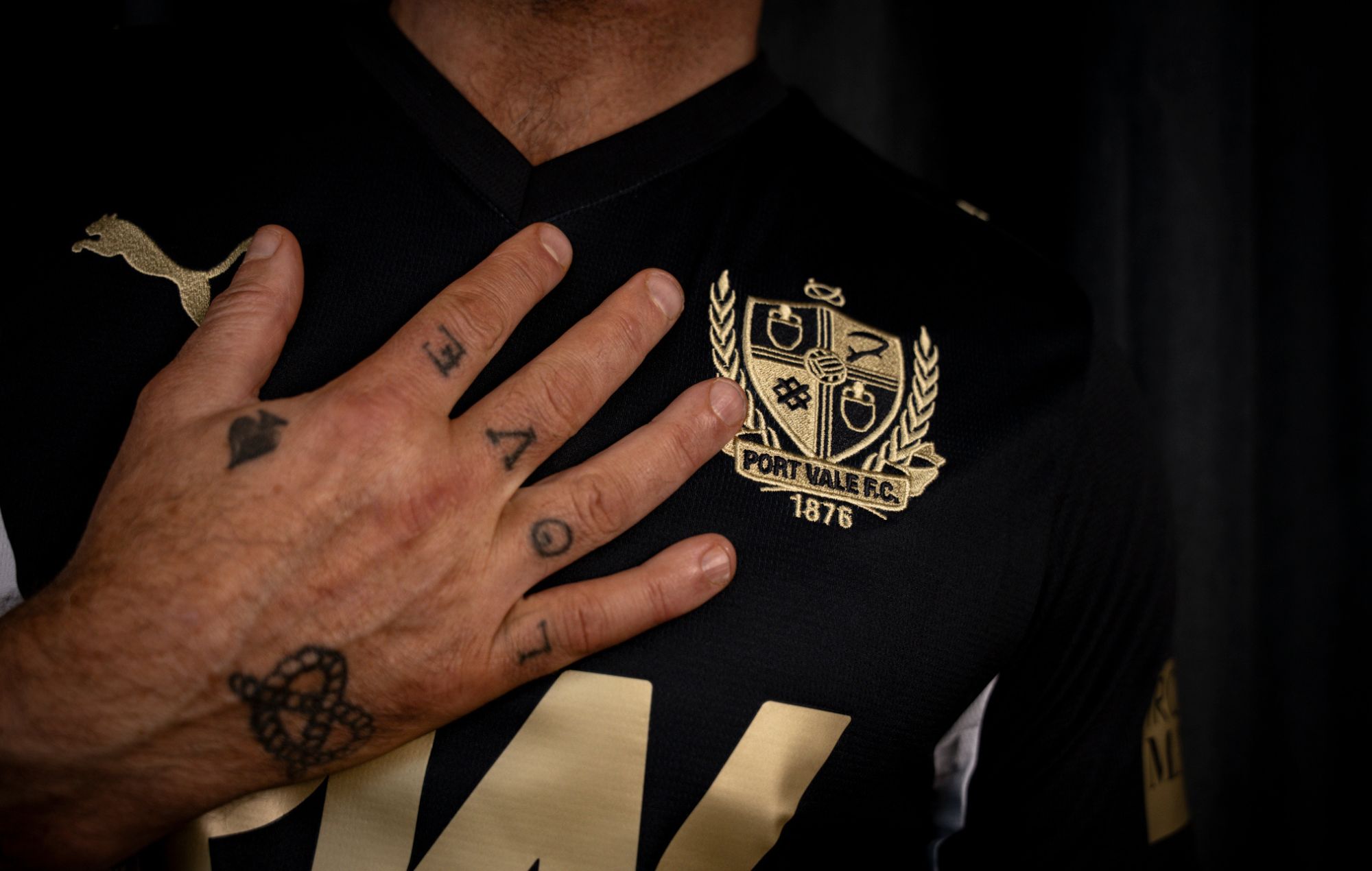 Robbie Williams X Port Vale collaboration
