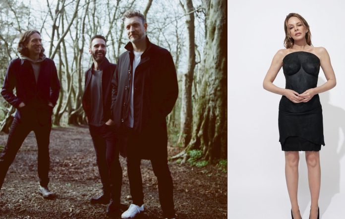 snow-patrol-kylie-minogue@2000x1270 Kylie Minogue and Snow Patrol. CREDIT: Tom Beard & Darenote
