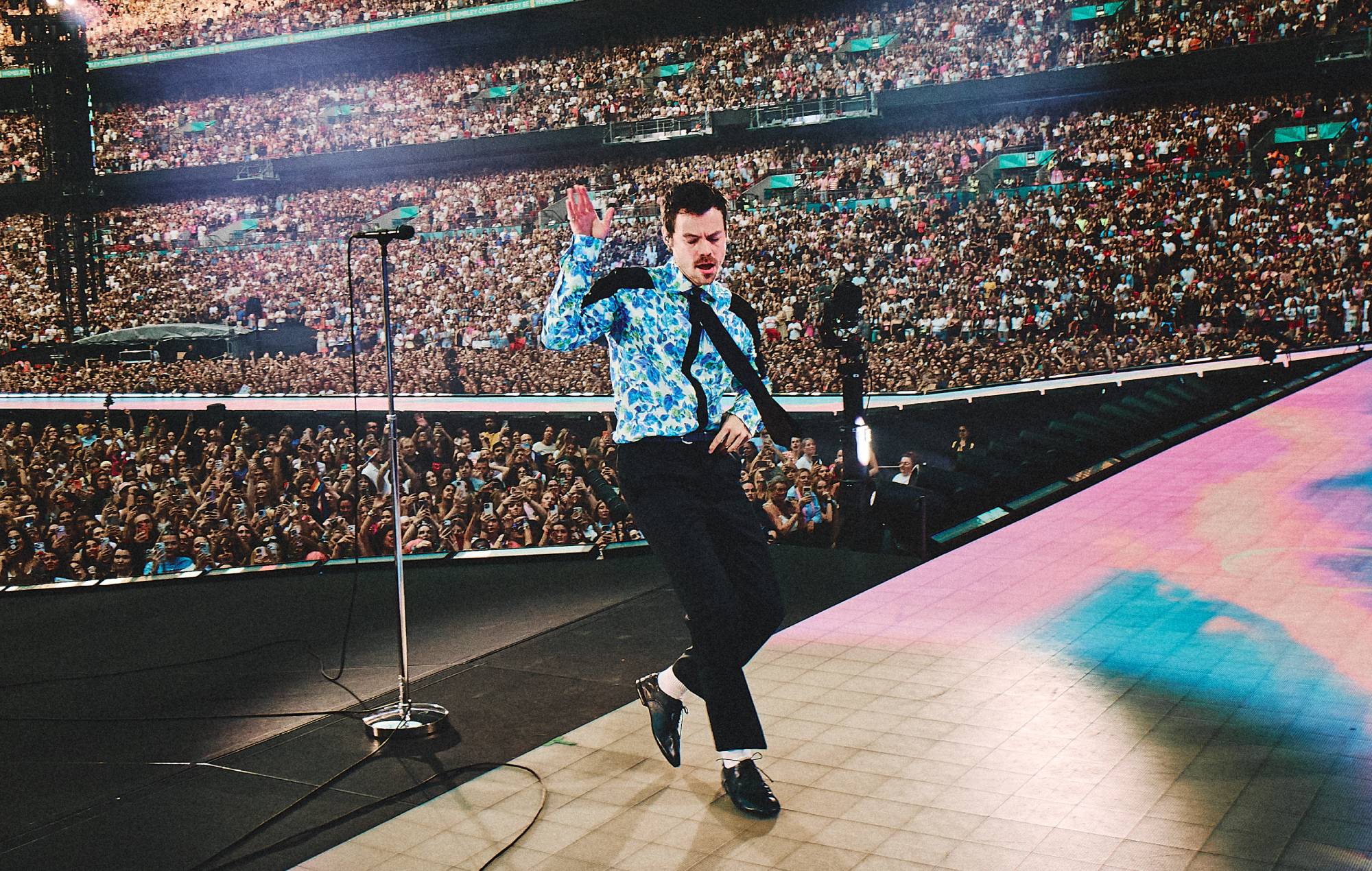 Harry Styles Closes Record-Breaking Wembley Residency with Pride Celebration