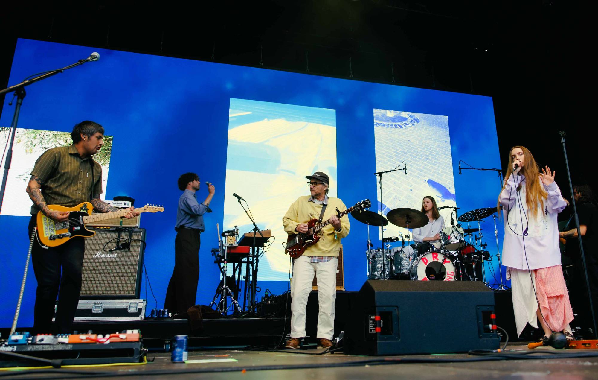 Dry Cleaning Bring Out Wilco’s Jeff Tweedy for ‘My Soul/Half Pint’ at Green Man 2026