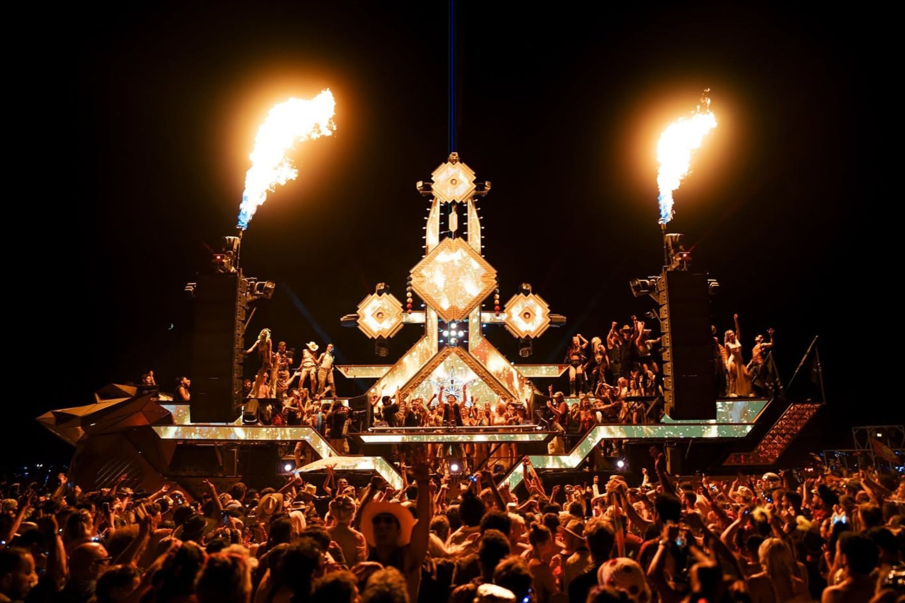 Mayan Warrior Pauses Art Car Appearances at Burning Man in 2026