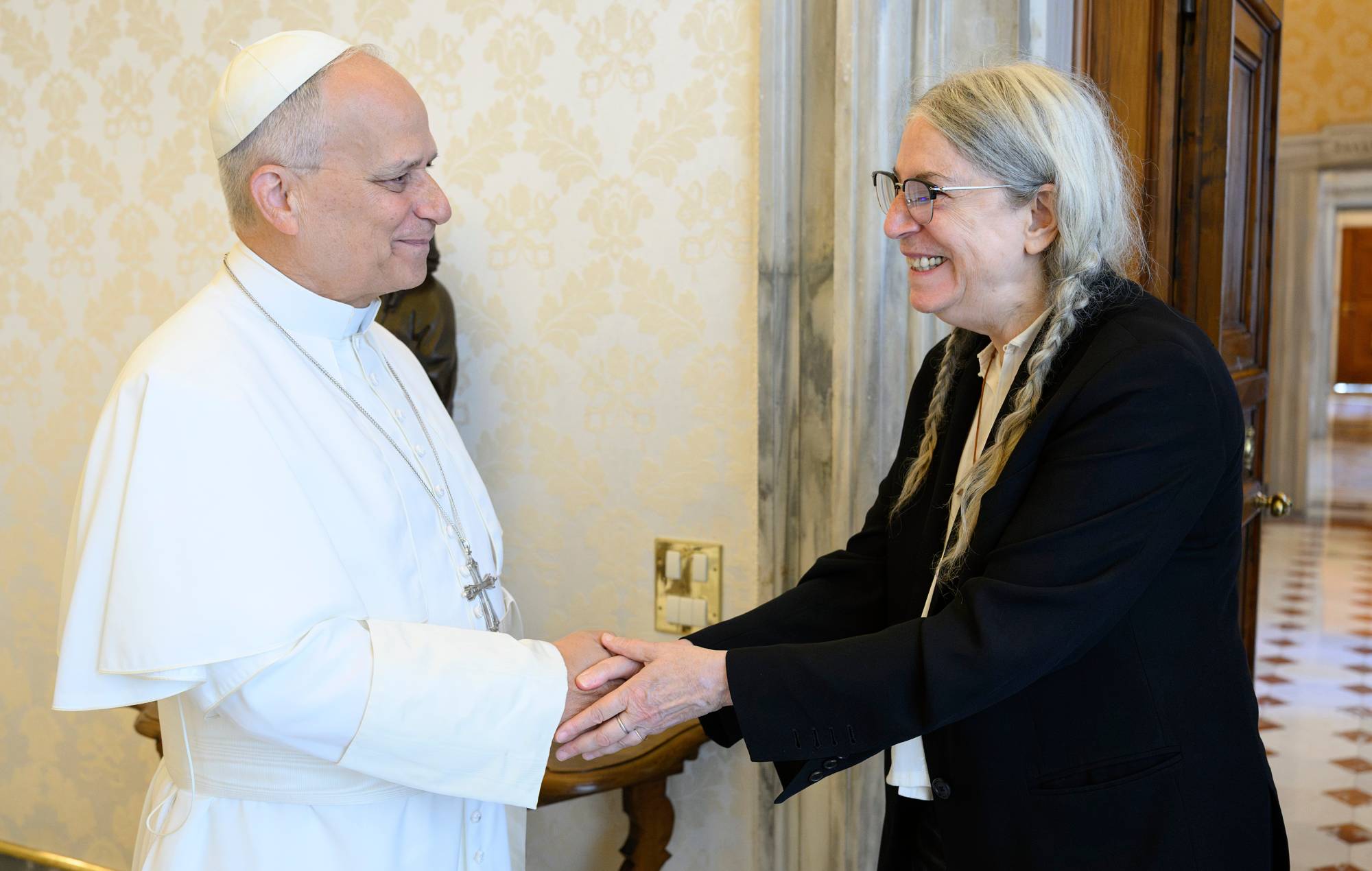 Patti Smith Meets Pope Leo XIV at the Vatican: "A Spark Was Lit"