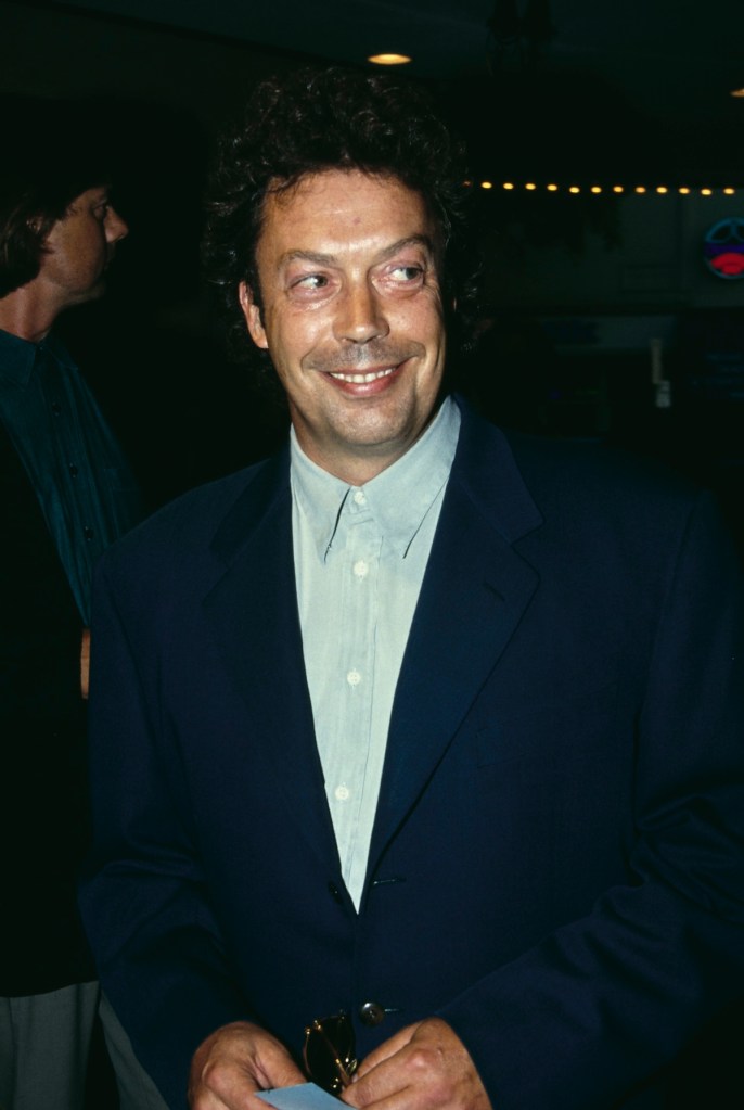 Tim Curry attends an event. United States, circa 1990s.