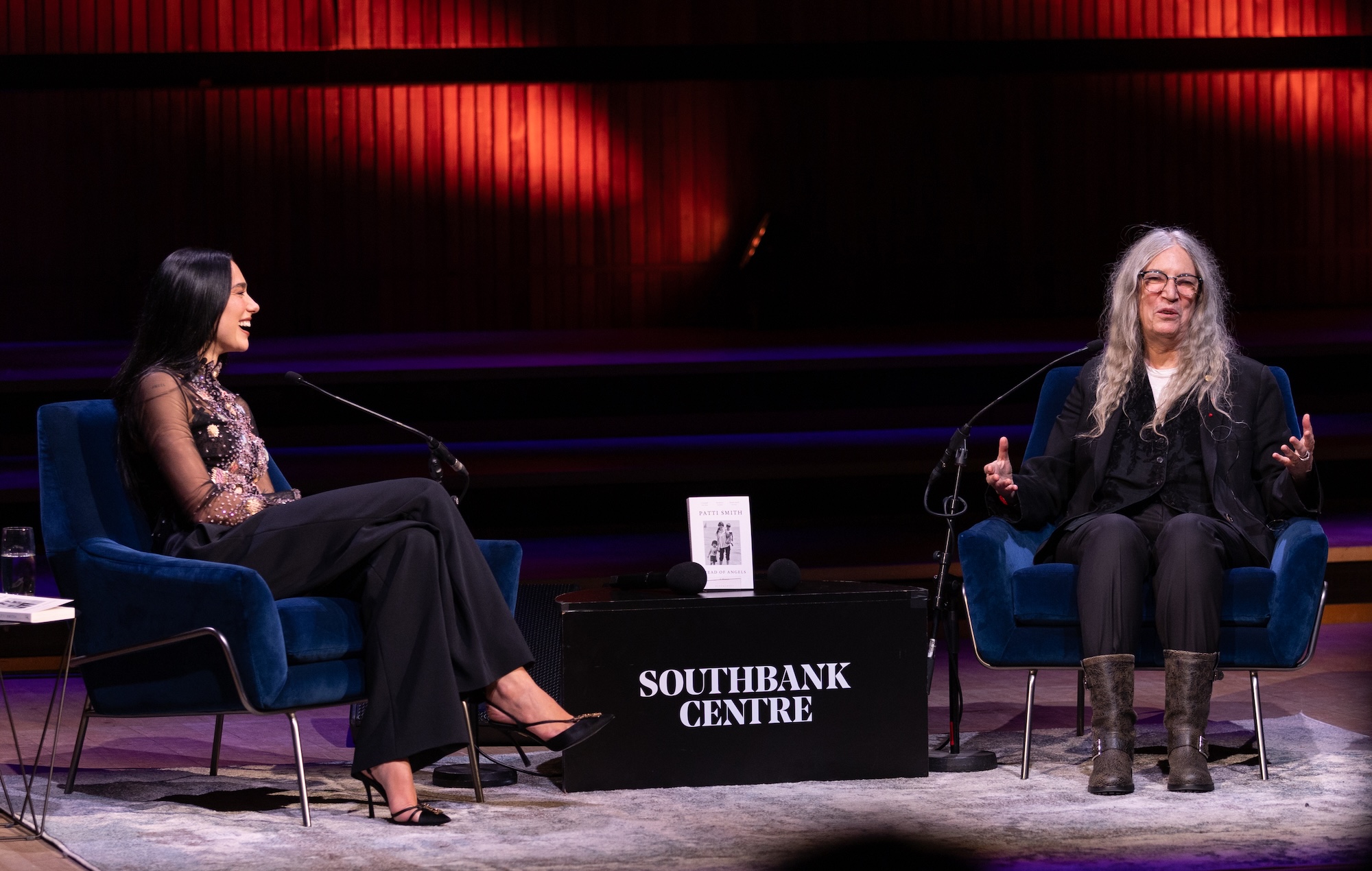 Patti Smith and Dua Lipa Discuss Memoir 'Bread Of Angels' at London Literature Festival
