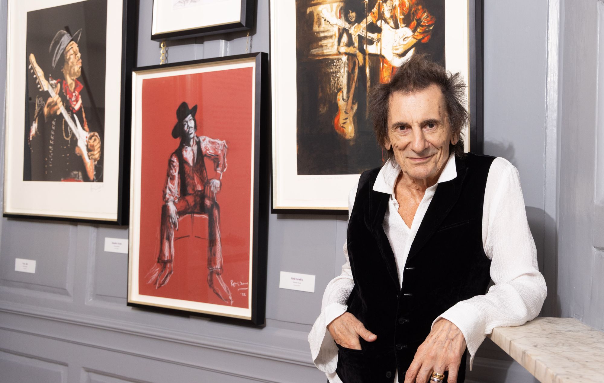 Ronnie Wood on His Jimi Hendrix Exhibition and Rolling Stones Future