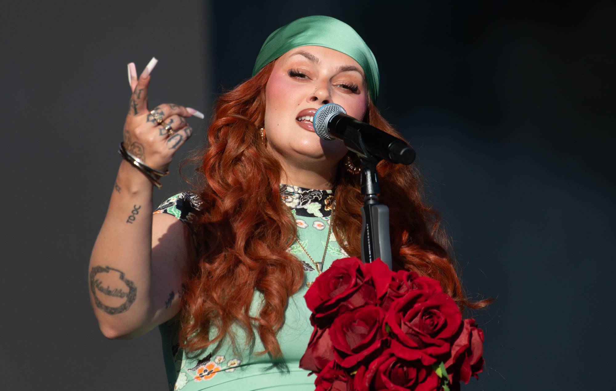 Sasha Keable performing at Roots Picnic London 2026